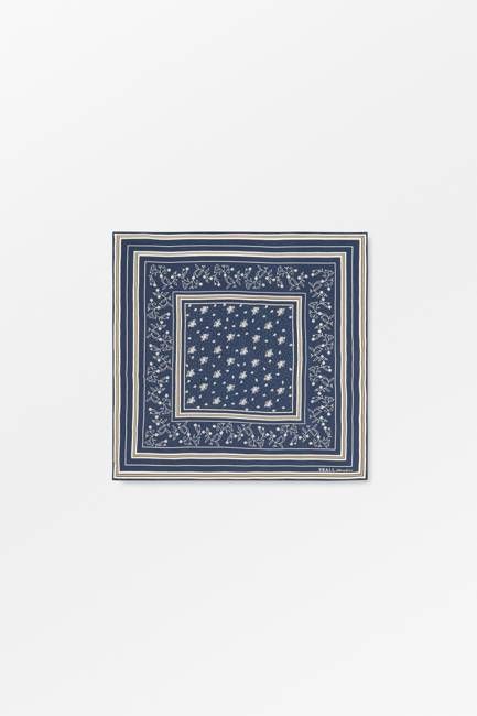 Skall classic scarf 55x55 - Dark navy
