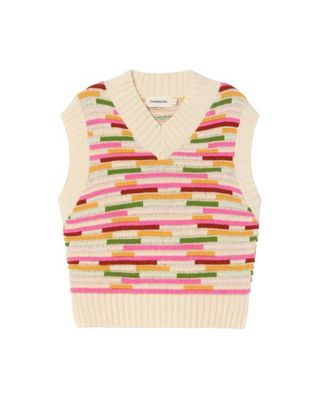 Multicolor wool Mica vest