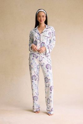 Long Sleeve Button Down Pajama Set