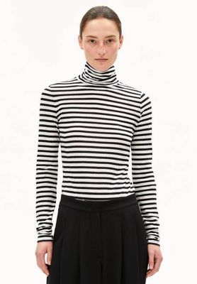 GRAZILIANAA STRIPE LONGSLEEVE | white-black