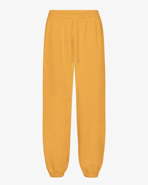 Organic Relaxed Sweatpants - Burned Yellow