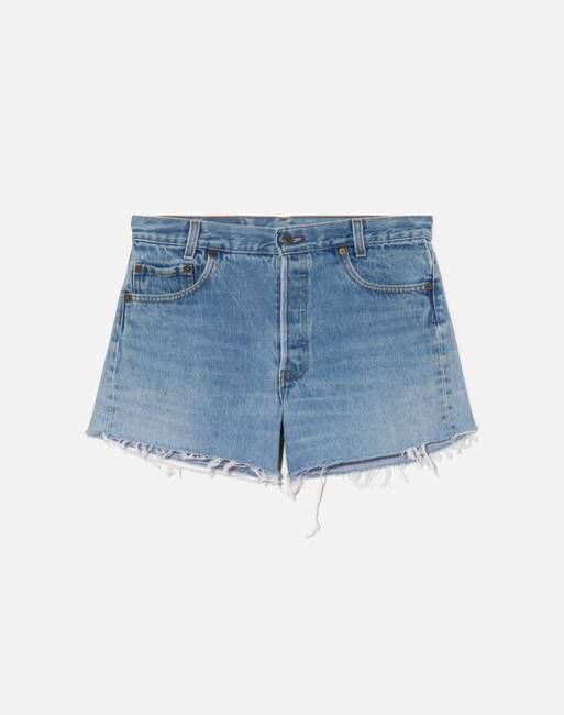 Vintage 80s Levi's Student Fit 701 Cut Off Shorts -#1422