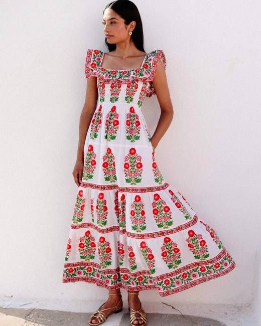 Pink City Prints Carrie Dress