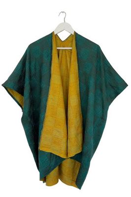 Trudi Poncho Nr. 29 aus Seide im Vintage-Stil, Jodhpur Bearbeiten