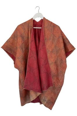 Vintage Silk Trudi Poncho No. 33 Jodhpur Edit