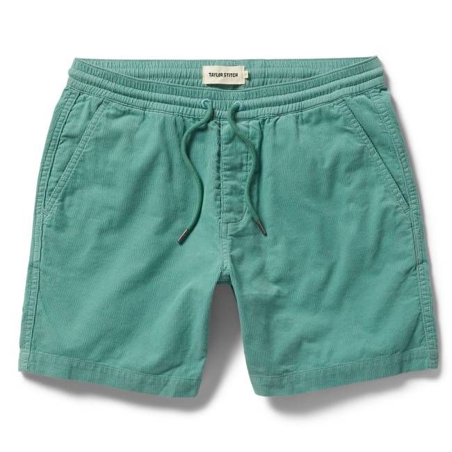 The Apres Short in Ocean Pinwale
