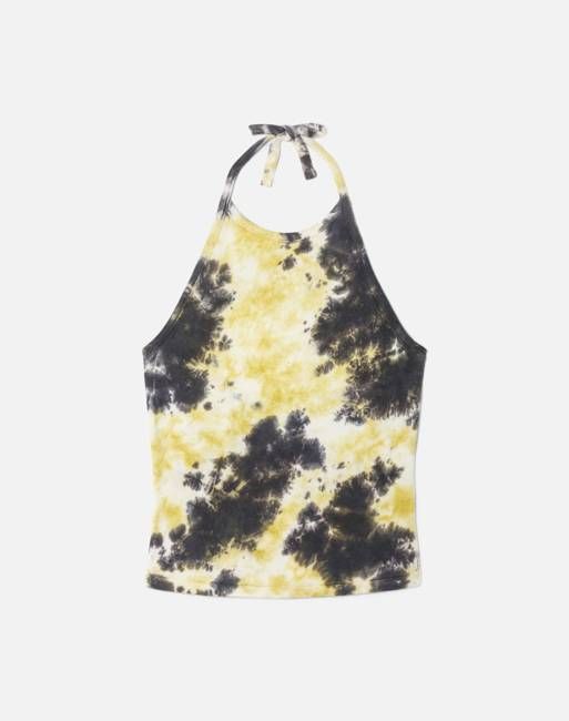 Halter Tank - Limon Tie Dye