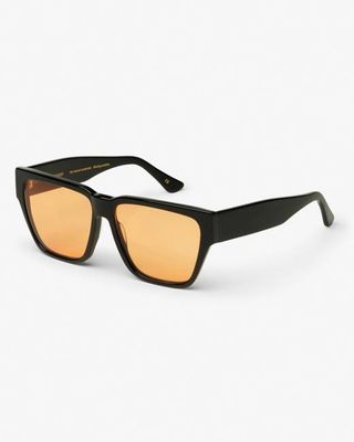 Sonnenbrille 11 - Deep Black Solid - Orange