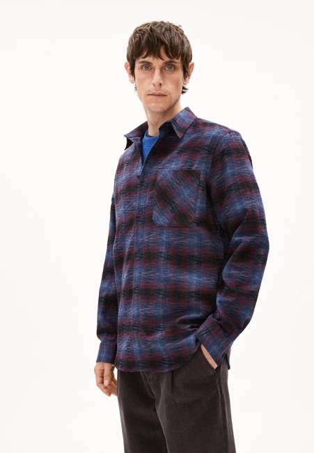 FAALIN LONGSLEEVE SHIRT | scarlet red