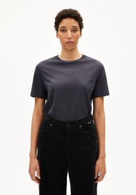 LUALAA T-SHIRT | dunkler Stahl