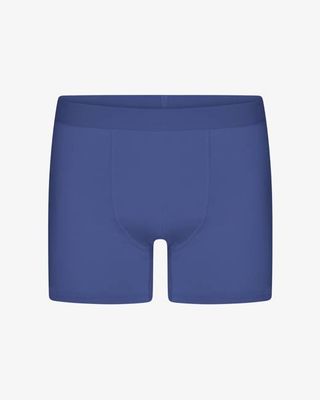 Classic Organic Boxer Briefs - Marine Blue