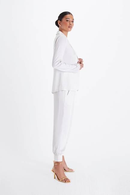 Allie Ankle Pants Snow White