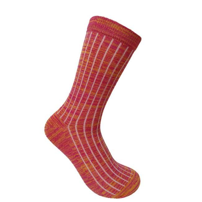 TRI MARL - GOTS Organic Cotton Socks Fire