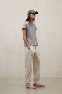 BEIGE RIPOLL TROUSERS