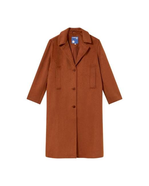 Brown wool Rita coat