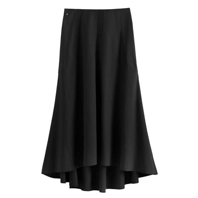 Linen Flare Skirt