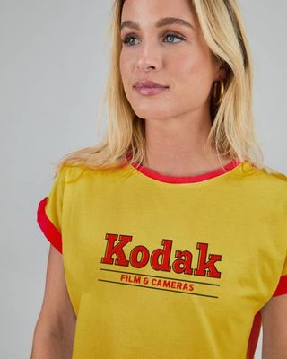 Kodak Retro FIlm Tee W Yellow
