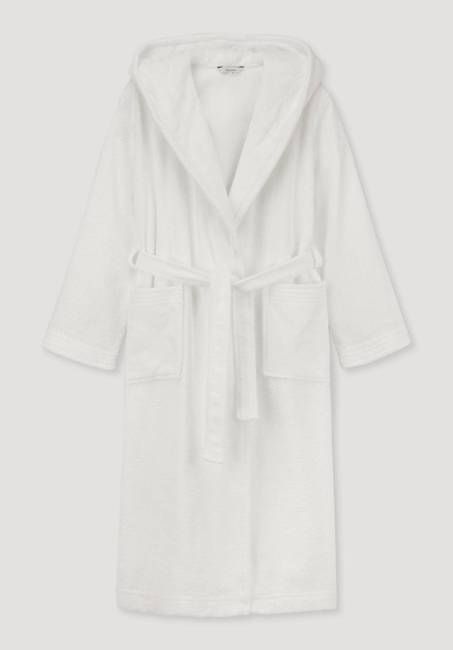 Long bathrobe Relaxed made of pure organic cotton