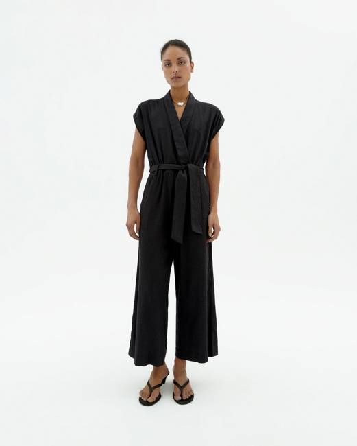 Waist bow Malawi jumpsuit