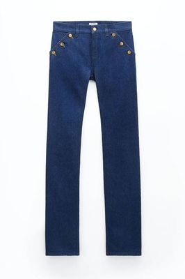 Klassische gerade Jeans