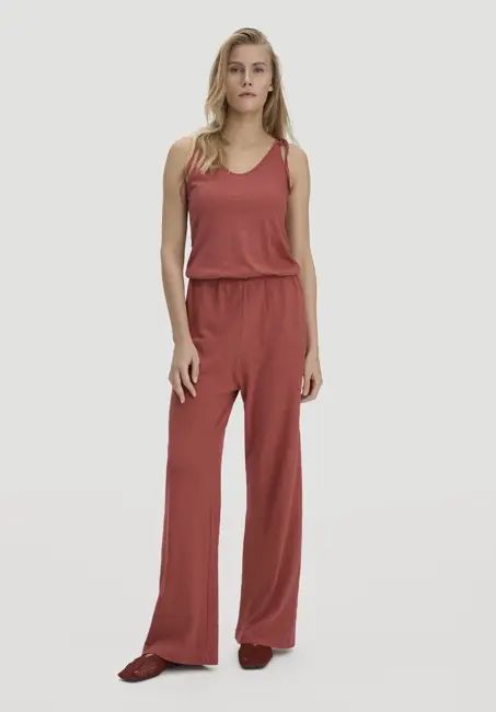 Jersey Jumpsuit Relaxed made of linen and organic cotton