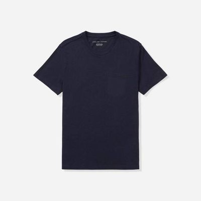 The Organic Cotton Pocket Tee | Deep Navy