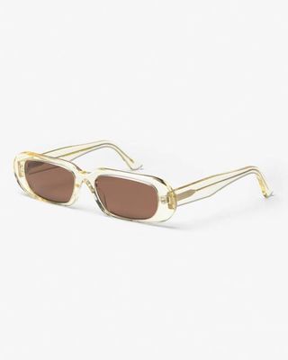 Sunglass 09 - Soft Yellow - Brown