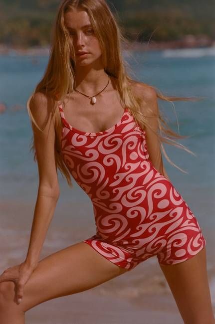 Hawkins Bodysuit - Archipelago-Pink