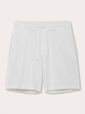 Men's White Holmes Terry Shorts
