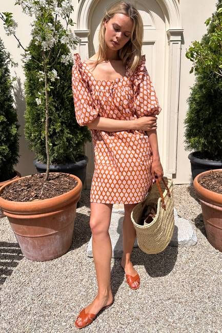 Adelina Long Sleeve Dress - Gigi Organic