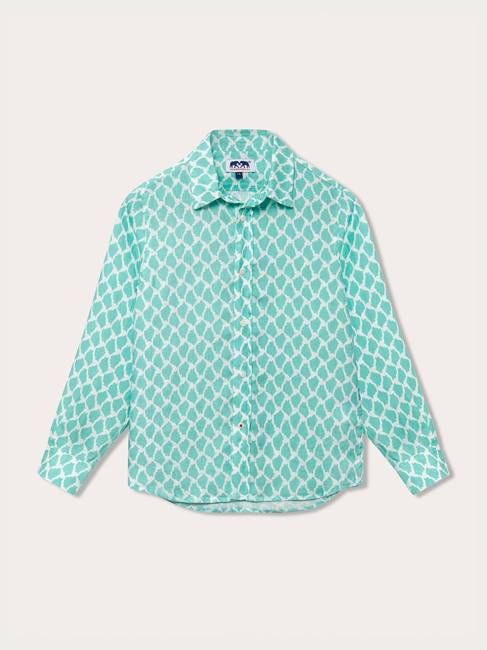 Kids Conch Salad Abaco Linen Shirt