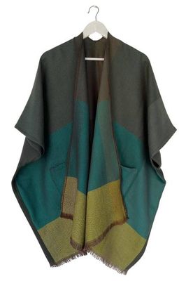 NEW! Wool Poncho Trudi  De Lempicka