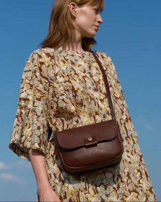 Kate Sheridan Chestnut Dome bag