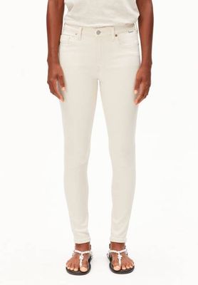 TILLAA MID WAIST SKINNY JEANS | undyed