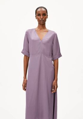 VAALI SATIN DRESS| sunset sky