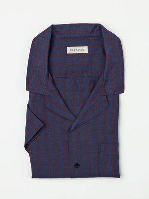 Linen Shirt Maloja Bordeaux