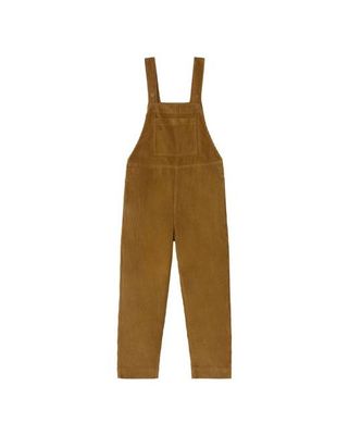 Brown relaxed corduroy Luz jumpsuit