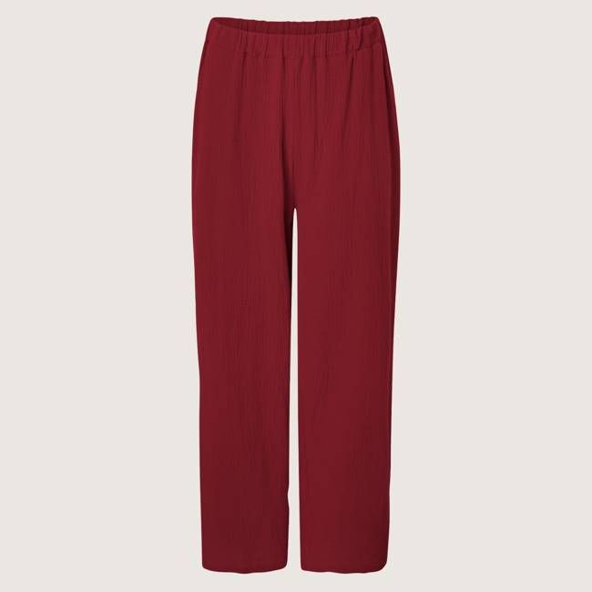Musselin-Hose Lola weinrot (rot)