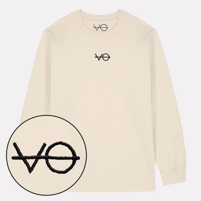 VO Embroidered Long Sleeve T-Shirt (Unisex)