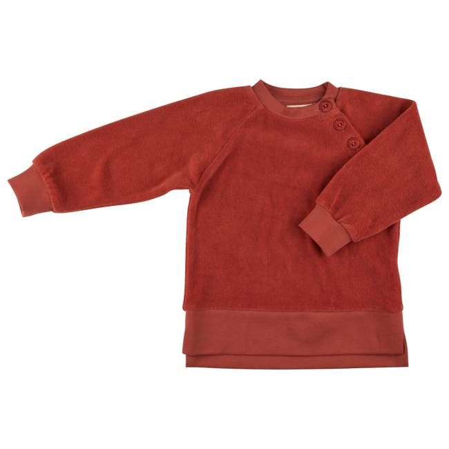 Velour Sweatshirt - Orange