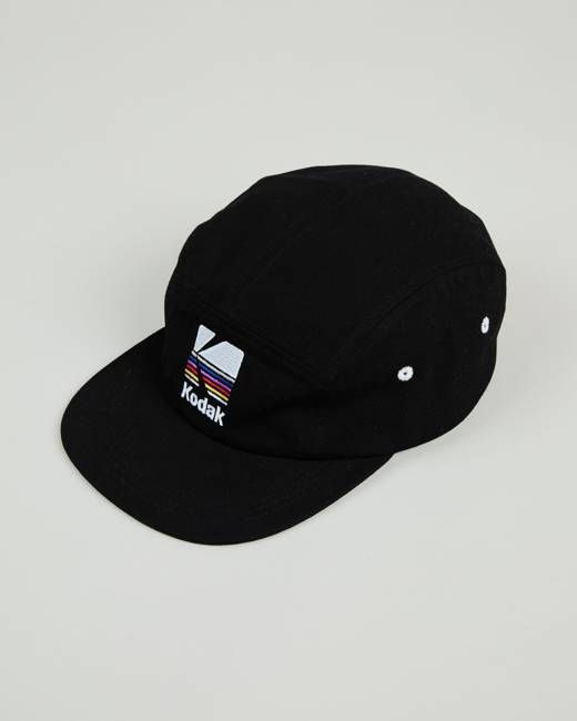 Kodak 5 Panel Cap Black