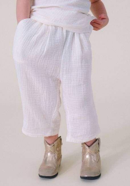 Nico Toddler Pant- Ivory
