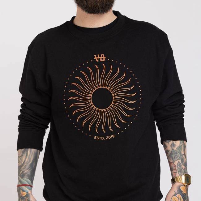 Vintage Sun Graphic Sweatshirt (Unisex)