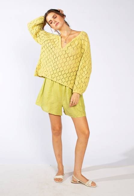 Expedition Short in Linen