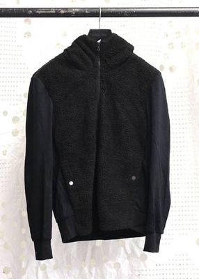 Fleece Hybrid Jacket Black