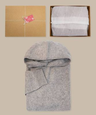 Mens Knitted Hoody & Gift Set