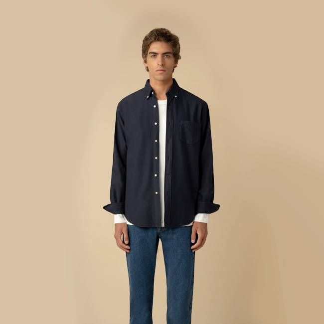 OXFORD SHIRT GARMENT-DYE
