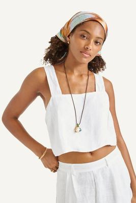 Samara Head Scarf - Malachite Butterfly Cotton Cupro