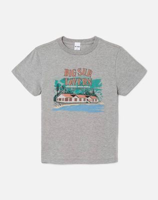 Classic "Big Sur" Tee - Heather Grey
