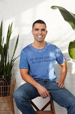 YesAnd x Ram Dass "Be Here Now" Organic Unisex Tee